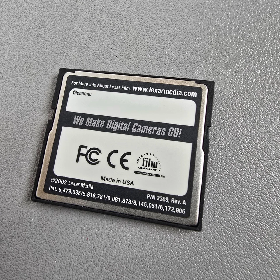 Lexar Professional 1 GB 80x Speed CompactFlash Memory Card - Image 2 of 2