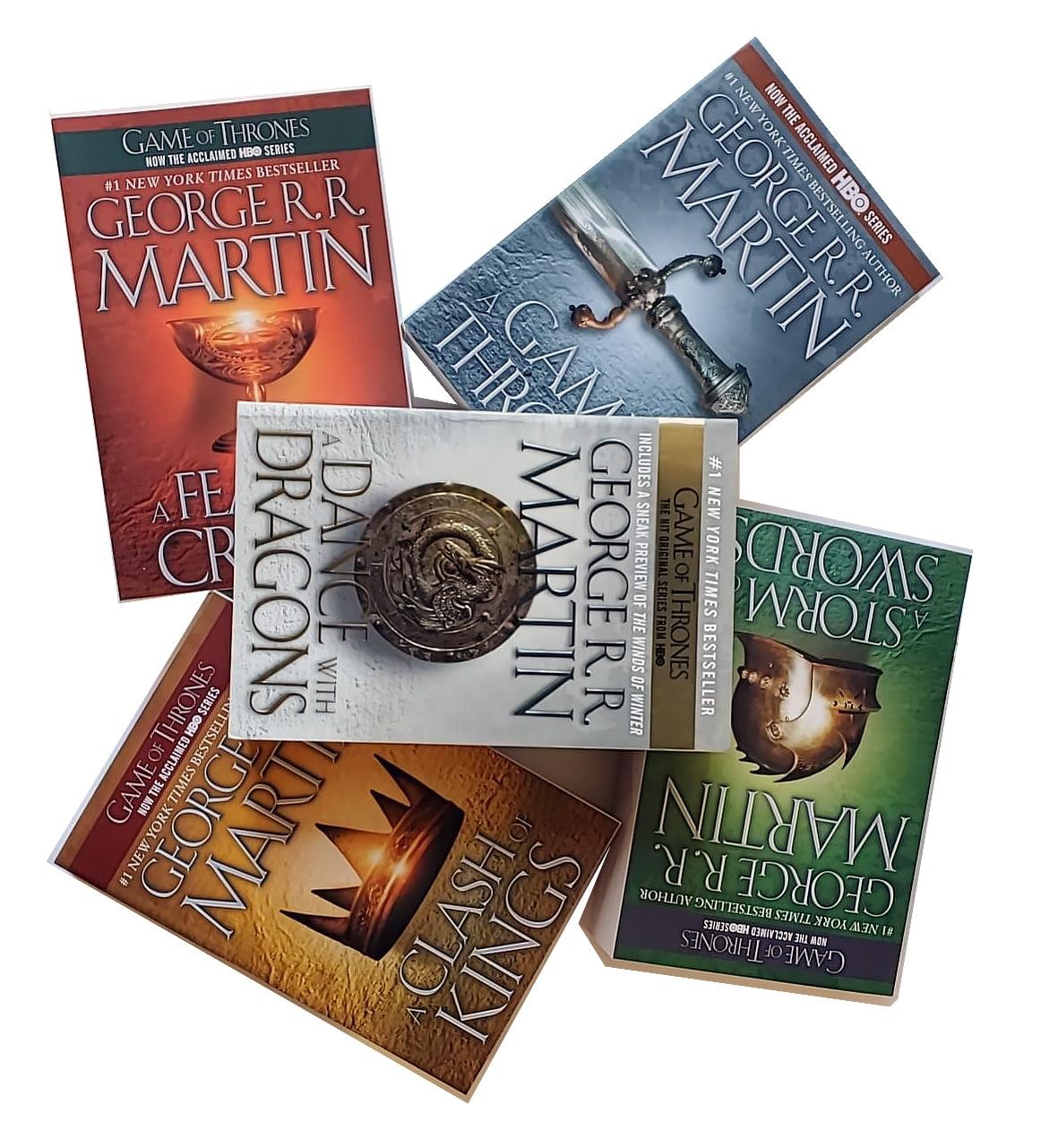 George R. R. Martin's A Game of Thrones 5-Book Boxed Set, Bantam