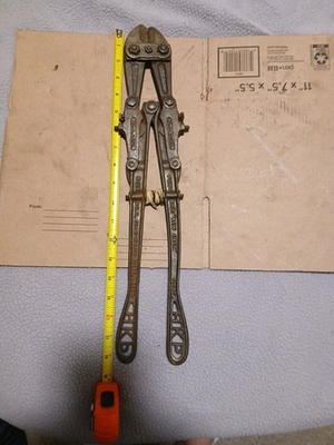 #ad #ad Antique H. K. PORTER No. 0 Bolt Cutter Tool HKP Boston . 18quot; Classic. Vintage $22.00