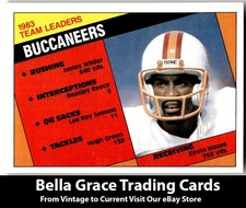 1984 Topps Buccaneers Team Leaders - Kevin House #364 Tampa Bay Buccaneers NFL
