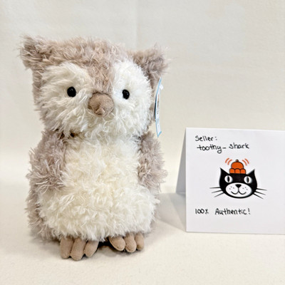 Jellycat Little Owl BNWT - 100% Authentic - Retired & Rare - Ship