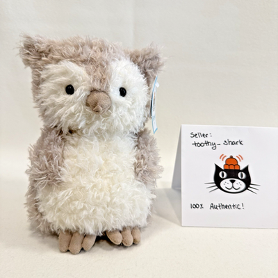 Jellycat Little Owl BNWT - 100% Authentic - Retired & Rare - Ship