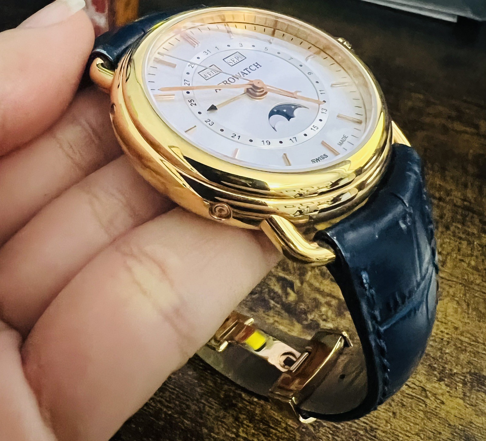 Aerowatch Moon Phase Watch Automatic - image 6