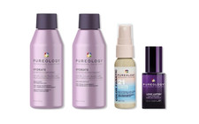 Pureology 4pc Set - Hydrate Shampoo, Conditioner, 21 Essential, Love Luster