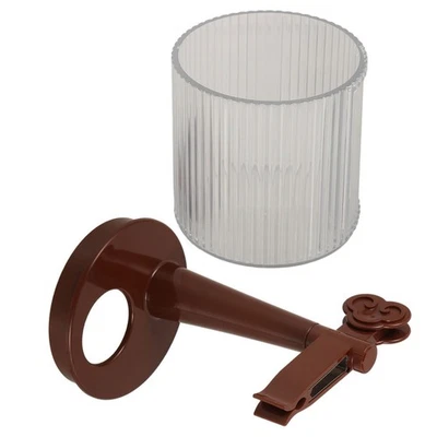 Pinselreiniger Pinsel Reinigungseimer Pinselbecken Stifthalter mit Waschtank - Bild 1 von 4