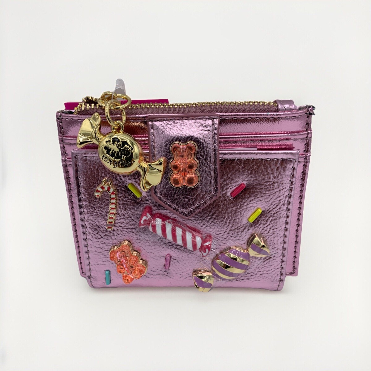 【Betsey Johnson】Candy Bifold Wallet グミベアー Betsey Johnson Women's Candy Bifold Purse Gift Birthday and
