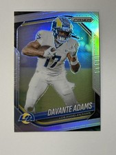2025 Panini Prizm Davante Adams Silver Prizm #104 Los Angeles Rams