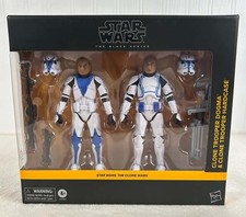 NUEVO Star Wars The Black Series Clone War Trooper Paquete de 2 Dogma y Estuche Rígido Walmart