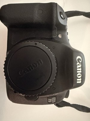 Canon EOS 7D 18.0 MP Digital SLR Camera W/ 3 Lenses