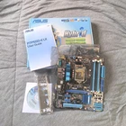 ASUS P7P55-M motherboard - parts/repair - LGA1156 DDR3 - w box, cd, IO