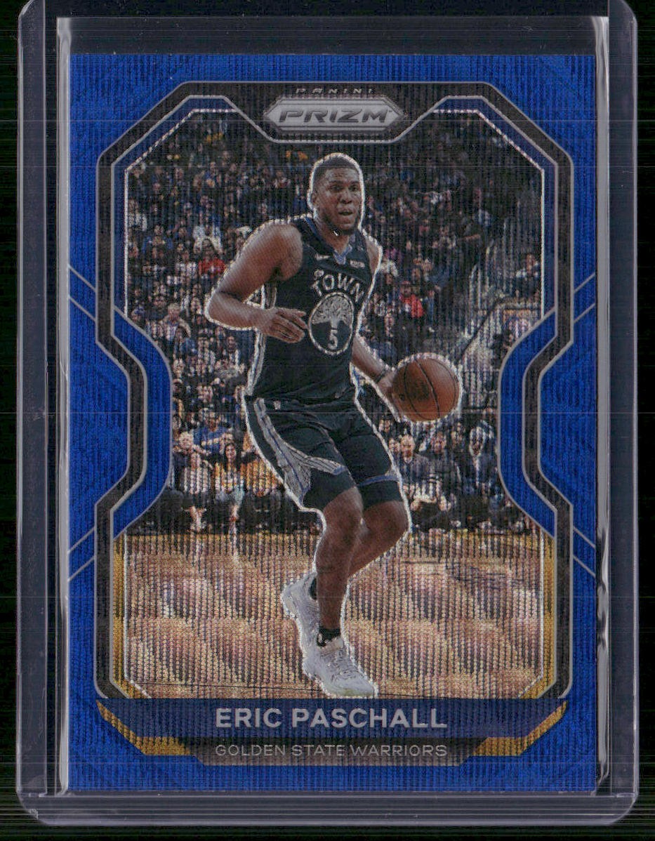 2020-21 Panini Prizm #71 Eric Paschall Blue Wave Prizms