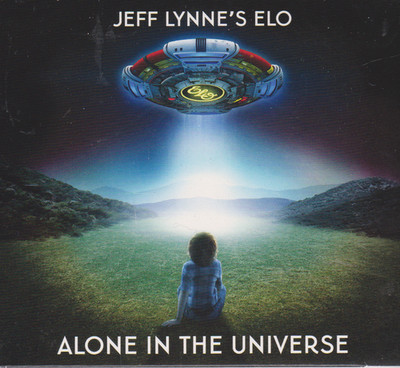 JEFF LYNNE ´S  ELO cd  ALONE IN THE UNIVERSE ( PAPPCOVER )