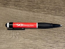 Nintendo DS Large Red OEM Original Retractable Pen Stylus W/Rubber Grip