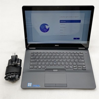 Dell Latitude E7470 Laptop i7 6600U 2.60GHZ 14'' Touch QHD 8GB 500GB NVMe Win 11