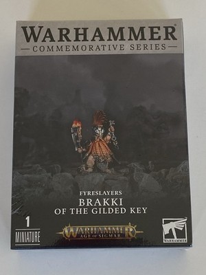 AoS Warhammer Commemorative Series - Fireslayers Brakki Of The Gilded Key