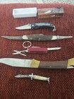 Lot Of 5 Pocket Knifes Frost Cutlery, China, Taiwan, Ect. — photo 5