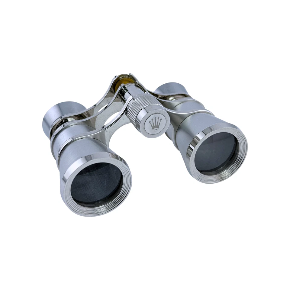 Rolex Opernglas Fernglas Theaterglas Edelstahl opera glasses binoculars - Bild 4 von 4