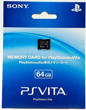 Nueva Tarjeta de Memoria Sony Oficial Play Station PS VITA 64GB PCH-Z641J Importación de Japón