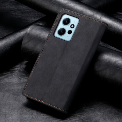 Für Xiaomi Redmi Note 12 11 10 Pro Mi 12T Leder Schutz Flip Wallet Handyhülle