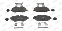 Jurid 573760J Brake Pad Set, Disc Brake For MERCEDES-BENZ