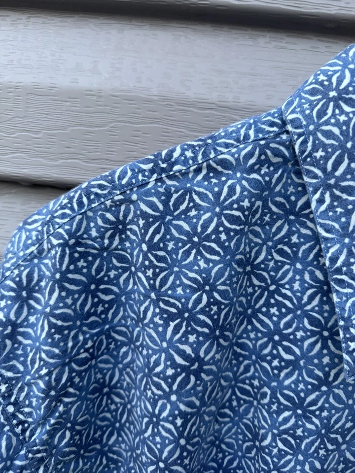 Vintage 90s LL Bean Shirts AOP Button Up Outdoor Camp Casual Mens Lot 3 Hawaiian - Image 4 of 4