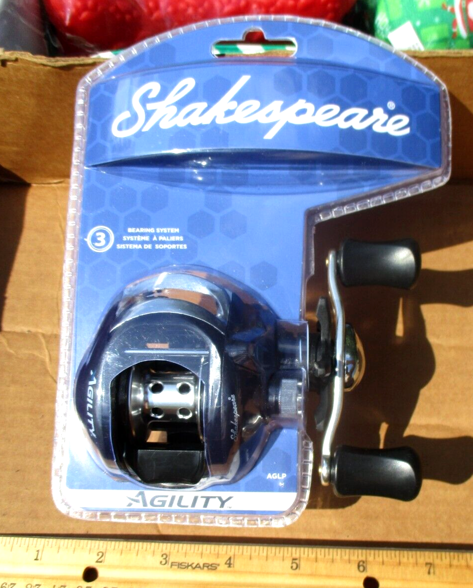 NEW* Shakespeare Agility AGLP Baitcasting Reel Gear Ratio