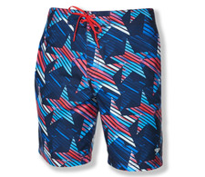 Speedo Bondi Board Shorts - NWT Mens Size 2XL / XXL Blue / Multi - 44470-B7