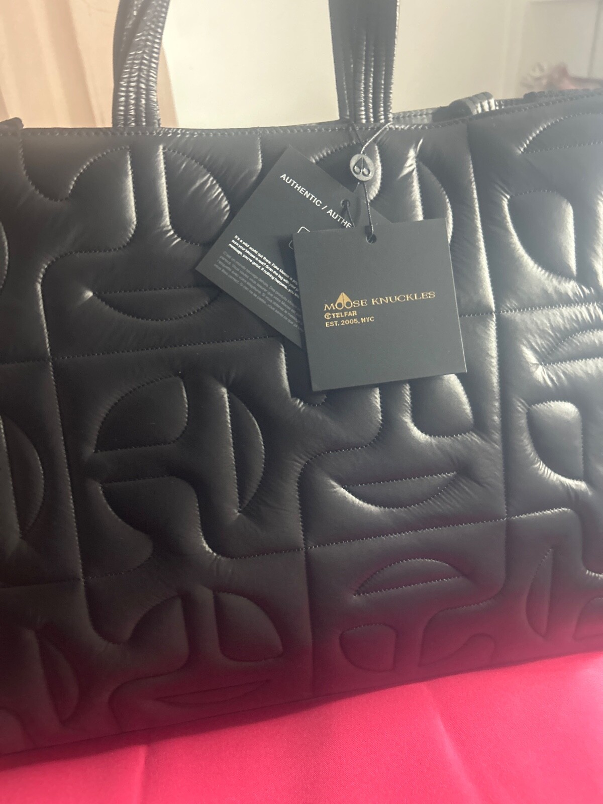 Bravo Housewives Telfar/Moose  Knuckle Exclusive Handbag worn once!