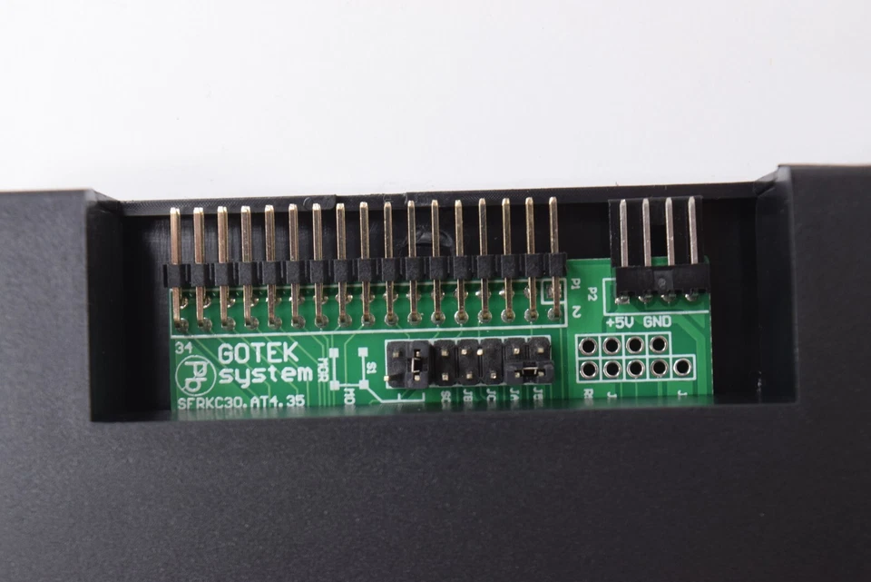 Emulador de unidad de disquete Gotek 435 MCU con codificador giratorio pantalla OLED disquete Foto 4 de 4