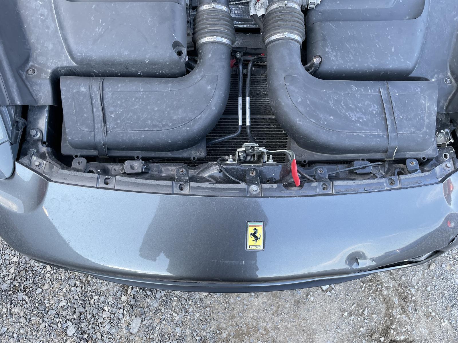 2010 FERRARI CALIFORNIA RIGHT AIR INTAKE CLEANER BOX COVER PIPE SENSOR OEM