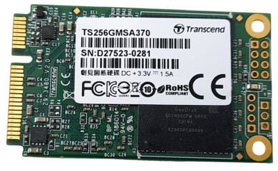 Transcend TS256GMSA370 256GB mSATA SSD Solid State Drive 94% Health
