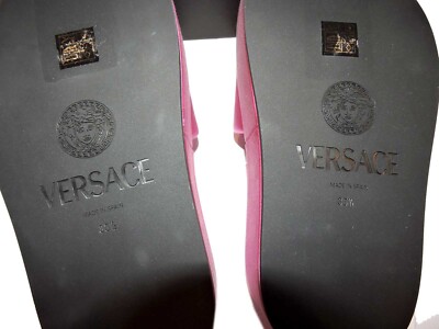 新品 VERSACE メドゥーサ スライド ベルト ピンク 80/32 【公式通販】