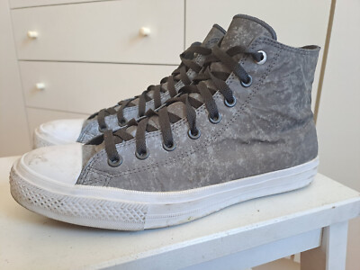 Converse Chuck Taylor All Star II Hi Reflective Wash Grey Silver UK11 45 29,5CM
