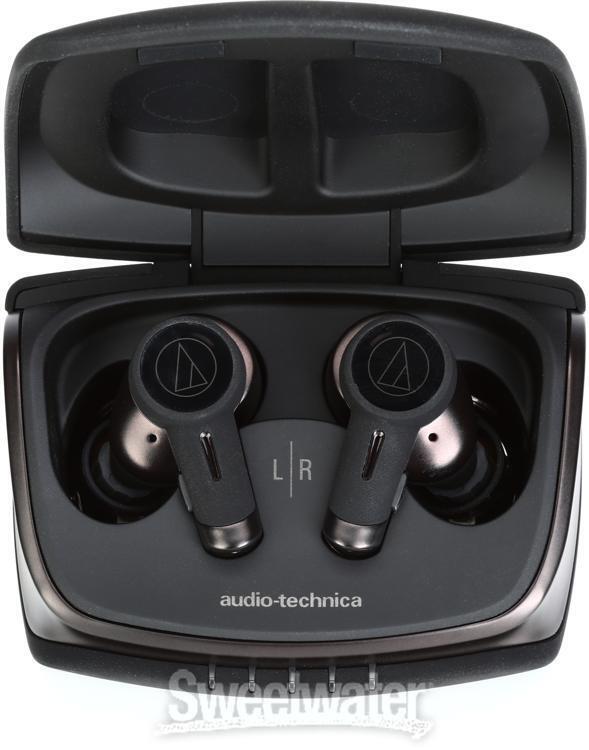 Audio-Technica ATH-TWX9 Wireless in-Ear Headphones, Black