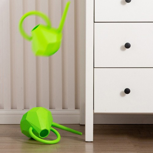 1.5L Diamond Shape Small Sprinkler Long Spout Garden Watering Can 2 Outdoor - Picture 8 of 15