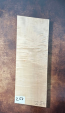 Riegelahorn | Flamed Maple | Drechselholz | Tonholz | 545x 200 x 47mm | #254