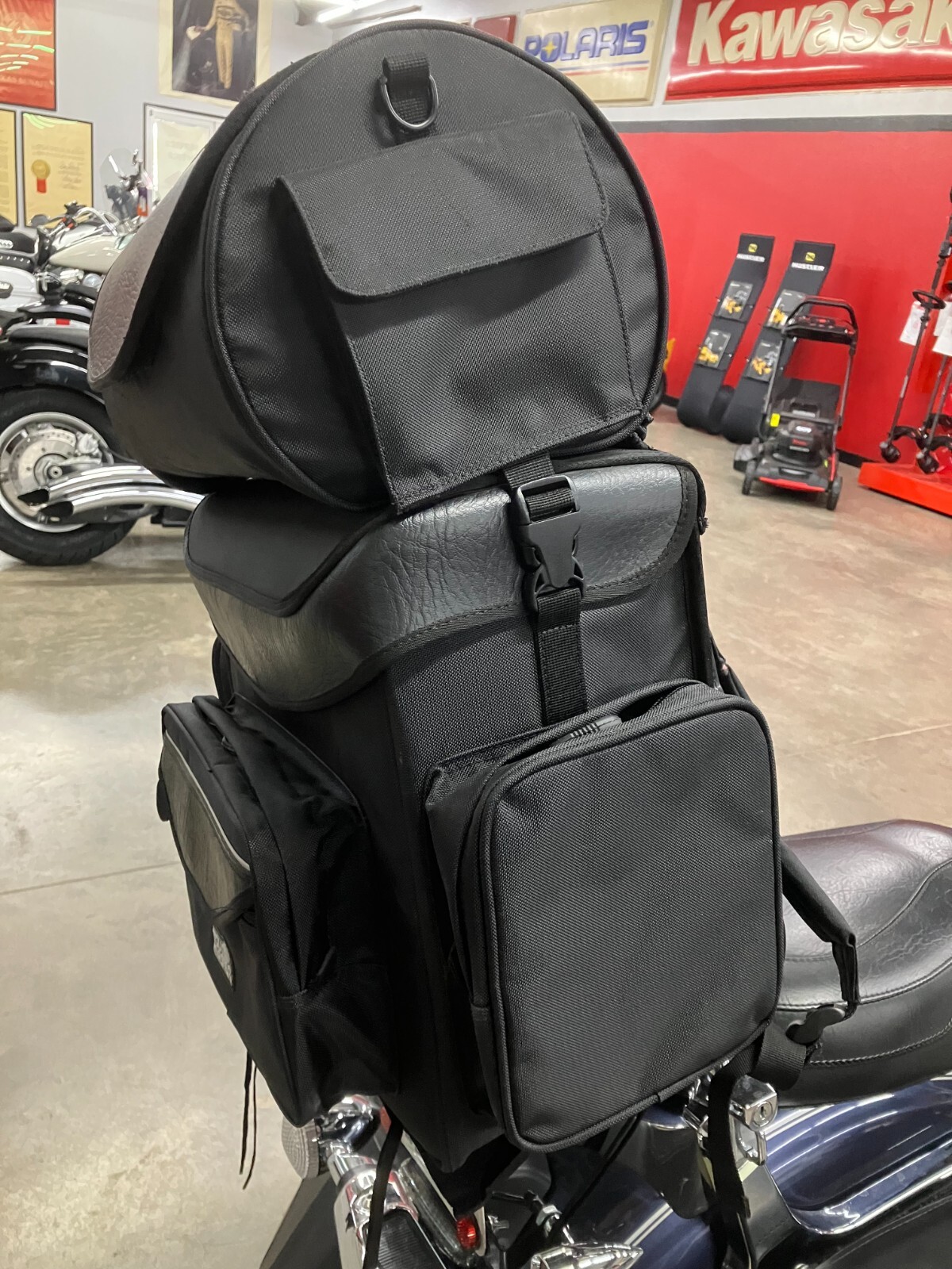 TourMaster giant travel sissybar motorcycle luggage bag eBay