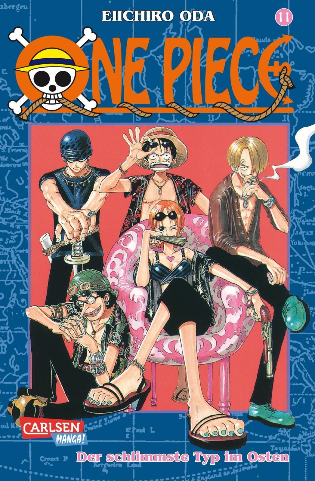 Thumbnail - One Piece 11. Der Schlimmste Typ Osten | Eiichiro Oda | Taschenbuch |