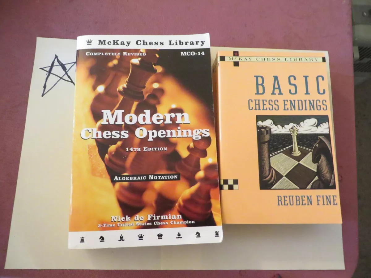 Vintage Allan Troy Chess Book-Modern Chess Openings-14 Basic Chess Endings  2/3