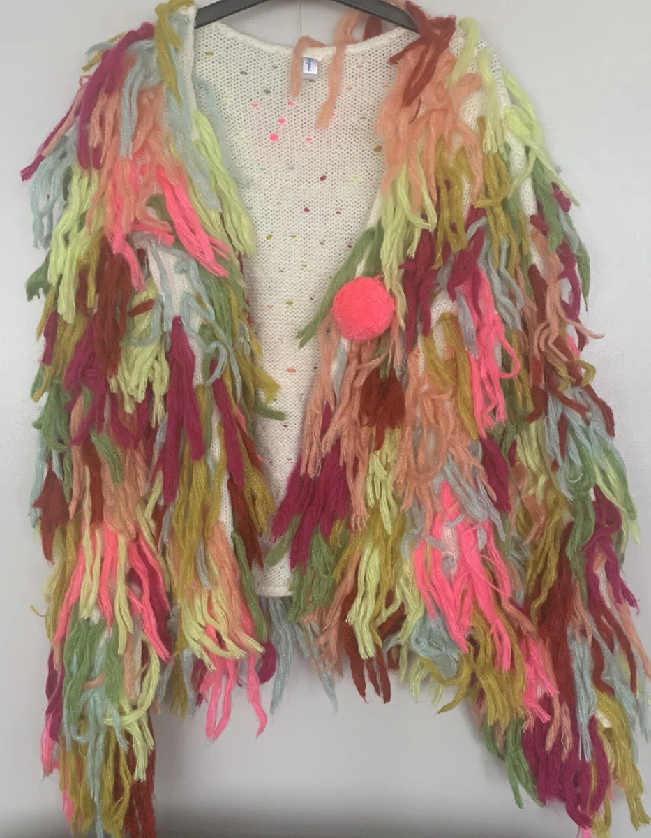 Brand New Andi Bagus Naked Tiger Shaggy Jacket Cardigan eBay