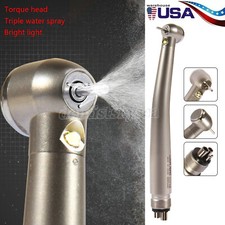 Dental Fiber Optic LED E-generator High Speed Handpiece Turbine 4 HOLE