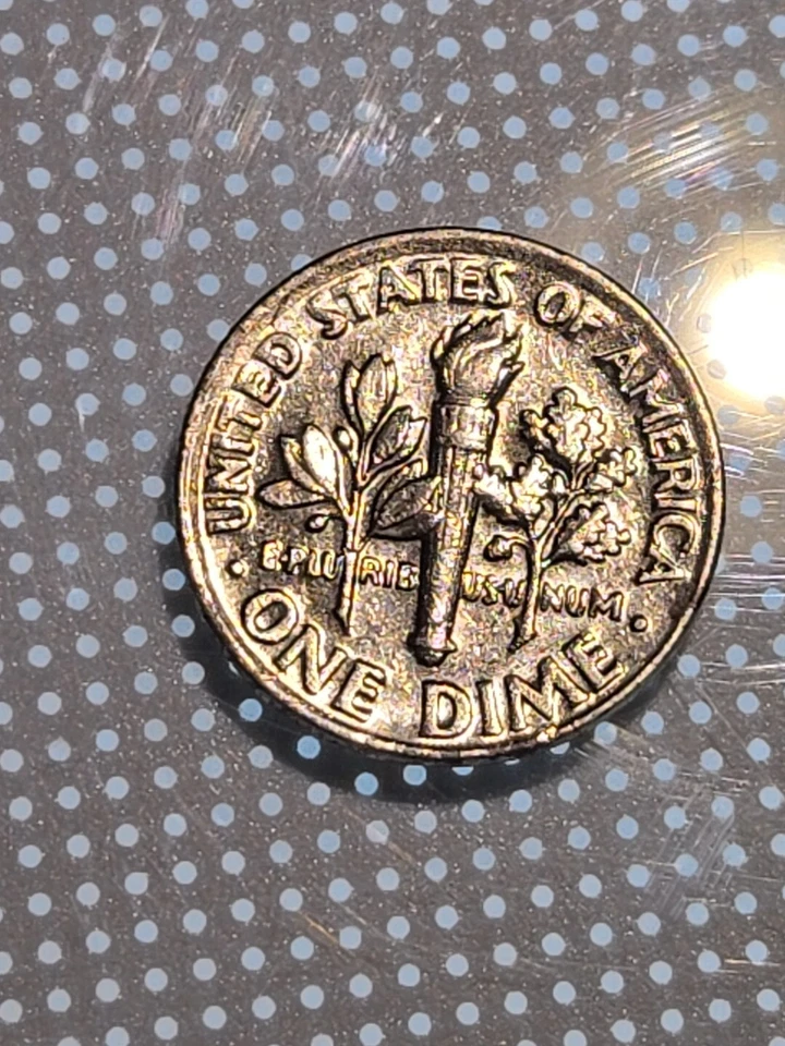 RARE 1990-P Roosevelt Dime--Edge Error - Image 2 of 4