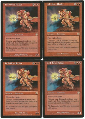hellbent cards mtg Hell-Bent Raider [101] [Torment] [Foil] – Face to Face Games main image 1