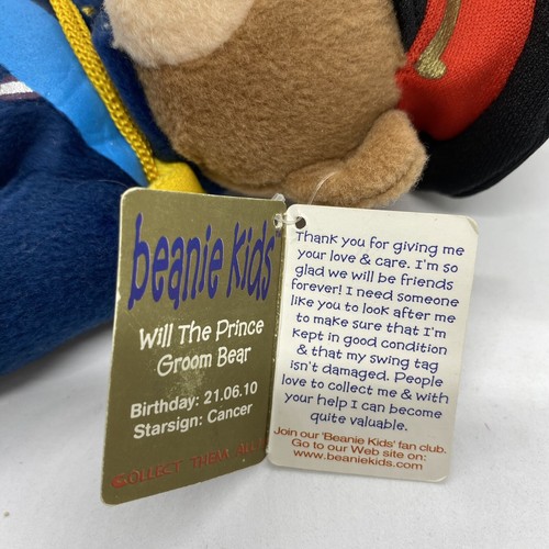 Beanie Kids Will & Kate Wedding The Royal Couple of Beanie Island - Picture 9 of 16