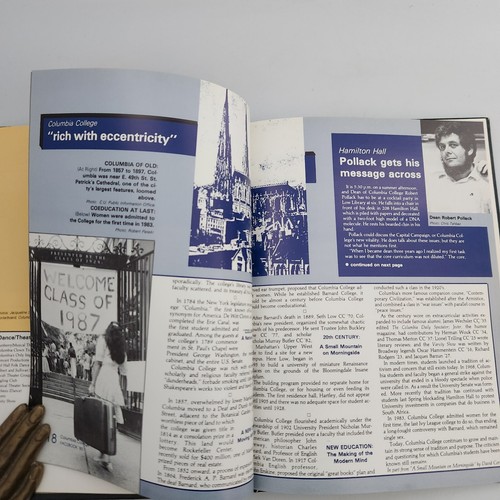 1985 Facebook Columbia University Barnard College Freshmen 1989 Yearbook NY - Picture 11 of 15