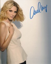APRIL BOWLBY signed autograph 20x25cm DROP DEAD DIVA in person autograph COA