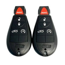 2 New Oem Electronics Keyless Remote Key Fobs Fobik 5 Button Car Icon Iyz-c01c