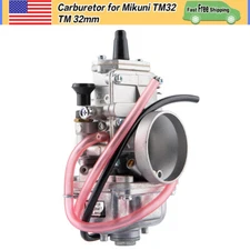 Carburetor for Mikuni TM32 32mm TM32-1 TM-32 TM32FS Flat Slide Smoothbore Carb
