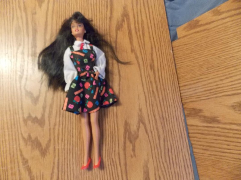 *** BARBIE SCHOOL TEACHER/STUDENTS & BLACKBOARD***