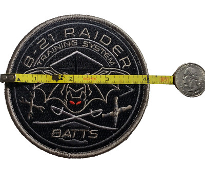 *New* B-21 Raider  Stealth Bomber Northrop 4'' Patch Training System  BATTS *New*